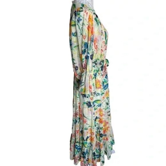 NWOT Ted Baker Kyrie Floral Maxi Dress (Ted Baker 3/ US 8) - Picture 3 of 9